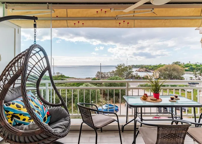 Fantastic Sea View One-Bedroom Apartment - Lagonissi